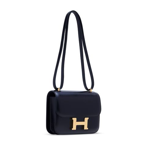 A BLACK CALF BOX LEATHER MINI CONSTANCE WITH GOLD HARDWARE, HERMÈS, 2017 | Christie's Mini Constance Hermes, Constance To Go Hermes, Hermes Constance To Go, Hermes Mini Kelly Black, Mini Constance, Hermes 2424 Mini Bag, Hermes Constance, Boxing Conditioning, Leather Mini