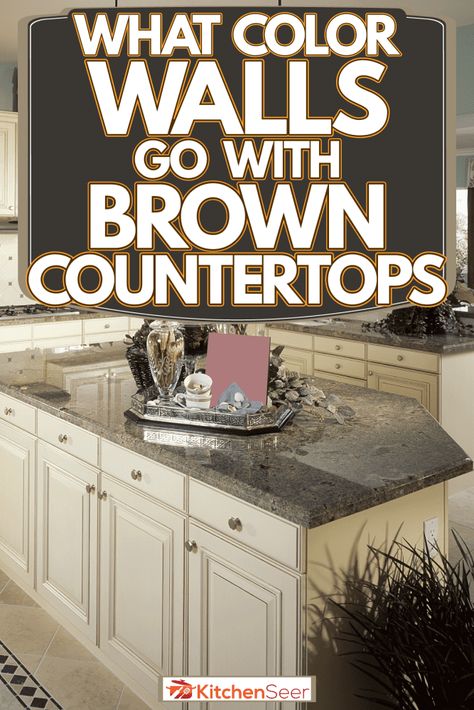 Black Brown Granite Countertops Kitchen, Kitchen With Brown Granite Countertops Wall Colors, Chocolate Granite Countertops, Kitchen Colors With Brown Countertops, Kitchen With Brown Marble Countertops, Brown Tan Granite Countertops, Kitchen Remodel With Brown Granite, Kitchen Ideas With Brown Granite, Light Brown Countertops Kitchen