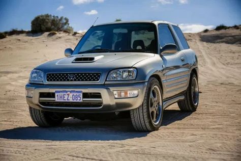 Toyota RAV4 with a 3S-GTE Inline-Four – Engine Swap Depot Toyota Rav4 Offroad, Rav4 Custom, Rav4 Offroad, Factory Five, Toyota Starlet, Toyota Rav, Modern Small House Design, Luxurious Cars, Toyota Mr2