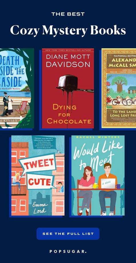 22 Cozy Mystery Books | POPSUGAR Entertainment Cozy Mystery Books, Long Lost Friend, Cozy Mystery, Fuzzy Blanket, Losing Friends, Mystery Books, Thriller Books, Mystery Series, Mystery Book