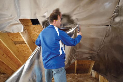 Do Radiant Barriers Really Make a Difference? Air Duct Cleaning, Radiant Barrier, Clean Air Ducts, Skin Facts, Attic Insulation, Home Insulation, Pure Air, Radiant Energy, Duct Cleaning