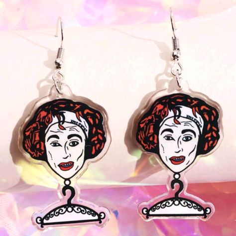 Loved It, But Ready To Rotate For Something New. Questions? Leave A Comment Below! No More Wire Hangers, Old Hollywood Vintage, Elephant Earrings Studs, Dog Pearls, Glam Earrings, Metal Drop, Hammered Earrings, Stud Style, Joan Crawford