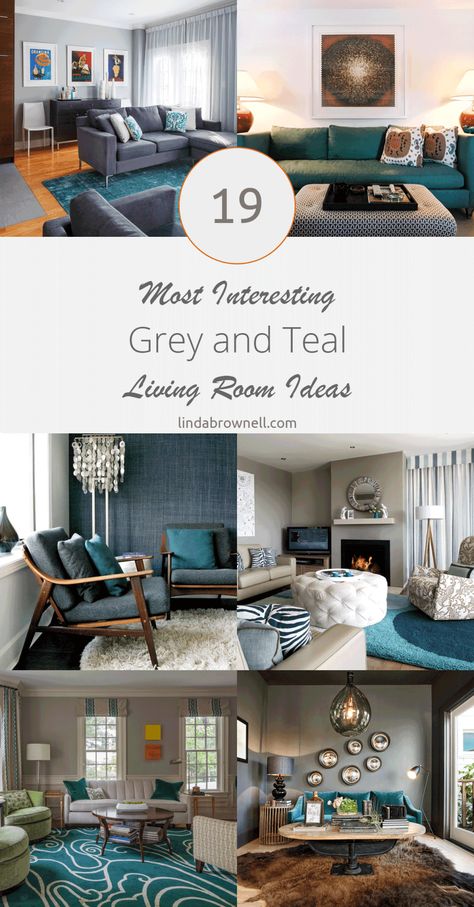 19 Most Interesting Grey and Teal Living Room Ideas to Get Inspired by – JimenezPhoto Grey And Teal Living Room, Teal Grey Living Room, Teal Walls Living Room, Teal Living Room Ideas, Aqua Living Room, Teal Living Room, Teal Living Room Decor, Eclectic Living Room Design, Transitional Living Room Design