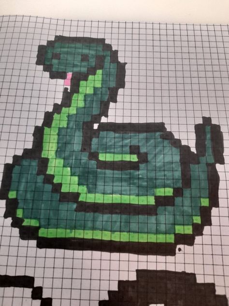 Snake Perler Beads, Snake Pixel Art, Perler Bead Art, Perler Bead, Perler Beads, Bead Art, Pixel Art, Knot, Square