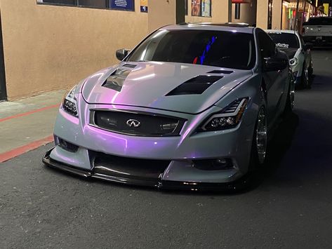 purple chrome infiniti car, rice G35 Sedan Modified, Infiniti G37 Coupe Modified, Nissan Altima Modified, G37 Build, Infinity G37, Infiniti G37s, Blacked Out Cars, Honda Accord Custom, Infiniti G35 Coupe