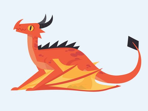 Dragon Images, Dragon Illustration, Graphic Elements, Dragon Design, Dragon Art, Animal Illustration, Cute Illustration, Animal Design, Graphic Design Illustration