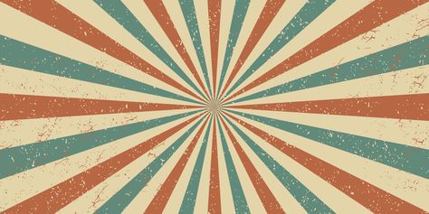 grunge Circus poster vintage vector backdrop. Sunlight retro horizontal background. color burst Vector illustration. Magic Sun beam ray pattern background. Old paper starburst template design Classic Background Vintage, Retro Background Images Hd, Retro Background Images For Editing, Retro Background Images, Circus Background, Carnival Background, Mandala Card, Retro Lines, Rilakkuma Wallpaper