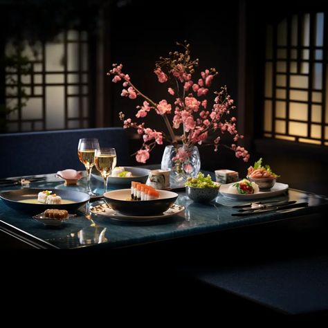 Luxury Dining in Japan: An Unforgettable Gastronomic Journey Korean Fine Dining Restaurant, Gourmet Japanese Food, Luxury Japanese Restaurant, Kaiseki Ryori, Japanese Fine Dining, Japan Restaurant, Japenese Food, Japanese Luxury, Minimalist Restaurant