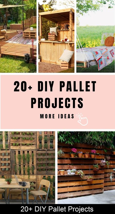 For all the DIY enthusiasts out there, outdoor pallet projects are a treasure trove of ingenious ideas to transform your outdoor space. Pallets, with their #palletideas Pallet Sheds, Wooden Pallet Wall, Outdoor Pallet Projects, Repurpose Pallets, Outdoor Pallet, Diy Wood Pallet Projects, Pallet Wine, Pallet Projects Easy, Pallet Patio