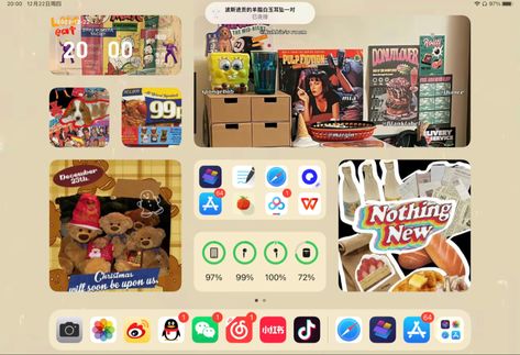 Ipad Widgets Ideas Aesthetic, Ipad Inspo, Ipad Lockscreen, Ipad Essentials, Ipad Hacks, Cute Wallpapers For Ipad, Custom Ipad, Ipad Background, Iphone App Layout