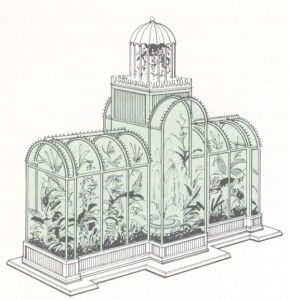 Wardian case Wardian Case, Victorian Greenhouse, Victorian Greenhouses, Victorian Parlor, Bird Cages, 3d Warehouse, Stop Motion, 인테리어 디자인, Architecture Drawing