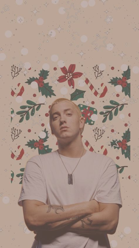 the real snow shady #wallpaper #eminem #2000s #marshallmathers #slimshady #Christmas #winter 2000s Christmas Wallpaper, Slim Shady Wallpaper, Eminem Christmas, Eminem 2000s, Wallpaper Eminem, Never Lose Yourself, Eminem Wallpapers, Eminem Rap, The Real Slim Shady