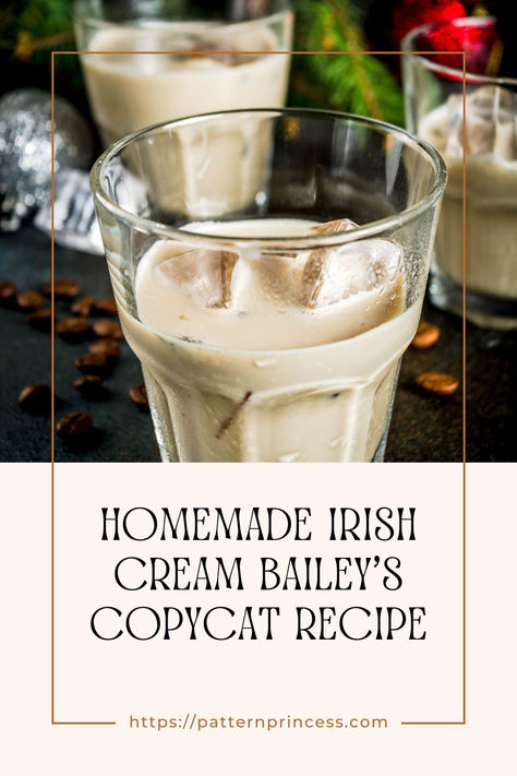 This beloved Homemade Irish Cream recipe has become a staple not only for treating our guests but also for gifting to friends and family. The joy of sharing a bottle of this creamy liqueur, lovingly made from scratch, is a tradition that warms both hearts and spirits. Homemade Irish Cream Recipe, Homemade Baileys Irish Cream Recipes, Drinks Made With Baileys Irish Cream, Diy Baileys Irish Cream, Homemade Irish Cream Liquor, Make Your Own Baileys Irish Cream, Homemade Baileys Irish Cream, Bailey’s Irish Cream Recipes, Baileys Irish Cream Recipes