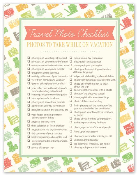 Travel Photo Checklist by simple as that Photo Checklist, Photography Beach, Foto Tips, Photography Challenge, Travel Checklist, All I Ever Wanted, We Are The World, Travel Photo, Photo Challenge