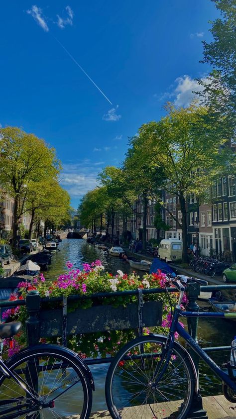 amsterdam netherlands summer 🇳🇱 Netherlands Astethic, Amsterdam Aesthetic Spring, Summer In Netherlands, Amsterdam Aesthetic Wallpaper, Netherland Aesthetic, Amsterdam Netherlands Aesthetic, Amsterdam Aesthetic Summer, Netherlands Pictures, Amsterdam In Summer