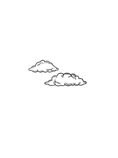 Rain Cloud Tattoos, Cloud Tattoo Design, Rain Tattoo, Asthetic Picture White And Black, Sky Tattoos, French Tattoo, Tattoo Spots, Dibujo Simple, Drawing Ideas List