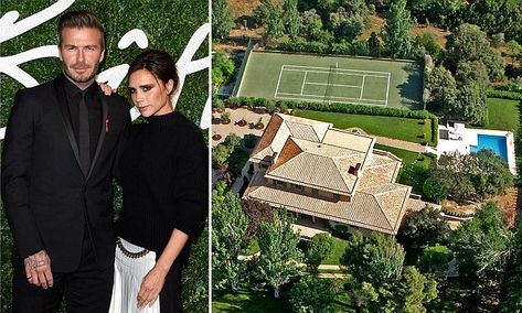 Celebrities who have lived in Majadahonda  The Beckhams say adios to Spain: David finally sells Madrid mansion he put on the market EIGHT years ago for £1million profit David Beckham bought five-bed house in La Moraleja for £3million in 2005 Then spent £350,000 refurbishing the house after his move to Real Madrid A Spanish businessman has bought home in Madrid suburb for £4.2million Beckham family now own £30million four-storey mansion in central London  https://www.dailymail.co.uk/news/article- David Beckham, Madrid, David Beckham House, Madrid House, Beckham Family, News Article, Bed House, Farm Heroes, Uk News