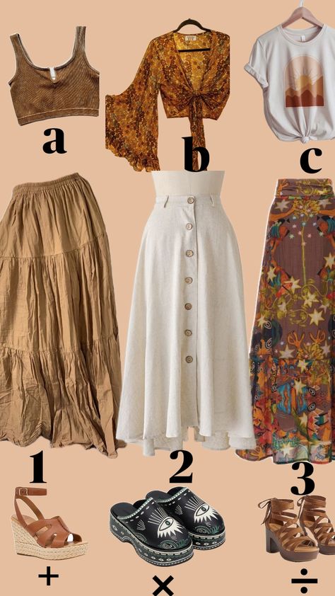 boho aesthetic ✨️ #pickone#boho Hippy Boho Aesthetic, Boho Hourglass Outfits, Old Money Boho Aesthetic, Boho Outfits Shein, Bohemian Style Aesthetic, Earthy Chic Outfits, Boho Cottagecore Outfits, Soft Whimsigoth, Boho Girl Aesthetic