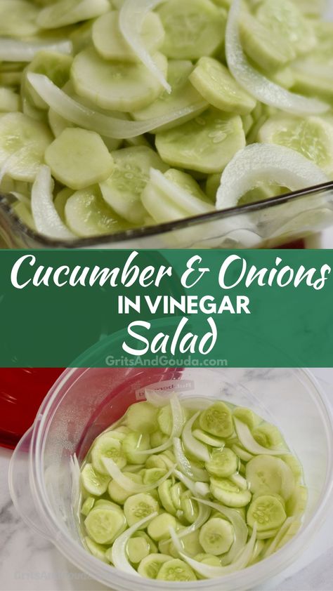 Freezer Cucumbers And Onions, Amish Cucumbers And Onions, Oil And Vinegar Cucumbers, Pickle Onions Recipe Vinegar, Cucumbers And Onions In Vinegar Sugar, Side Dishes For Large Crowds, Vinegar Cucumbers And Onions, Cucumber Salad With Vinegar And Sugar, Cucumber And Onion Salad Vinegar Sugar