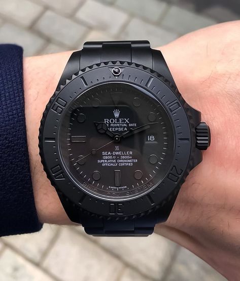 Rolex Prices, Black Rolex, Stylish Watches Men, Rolex Sea Dweller, Trendy Watches, Rolex Watches For Men, Premium Watches, Sea Dweller, Smart Watches Men