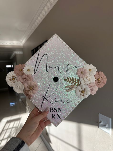 Graduation Cap Thanks Family, Cute Graduation Caps Nursing, College Grad Cap Ideas Christian, Nursing Degree Graduation Cap, Adn Nursing Graduation Cap, Its A Beautiful Day To Save Lives Grad Cap, Labor And Delivery Graduation Cap Ideas, Cap Ideas For Graduation Nursing, High School Graduation Cap Designs Nursing