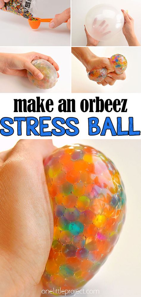 Diy Stressball Orbeez, Diy Squish Ball, Sensory Balloons Diy, Diy Squishy Ball, Squish Balls Diy, Sensory School Age, Diy Stressball Easy, What To Do With Water Beads, Crafts With Water Beads