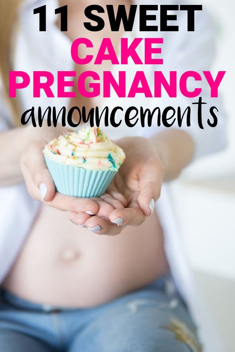 We’re Pregnant Cake, Cupcake Baby Announcement, Pregnancy Announcement On Birthday, Baby Announcement Cupcakes, Baby Announcement Cake Ideas, Pregnancy Cake Announcements, Pregnancy Announcement Cake Ideas, Pizza Baby Announcement, Pregnancy Cake Ideas