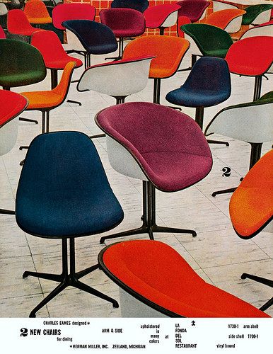 Herman Miller ad (Eames) 1961 | by MidCentArc Scandinavian Accessories, Herman Miller Furniture, Furniture Graphic, Futuristic Designs, Mid Century Modern Lamps, Herman Miller Chair, Furniture Ads, Eames Chairs, Vintage Interiors