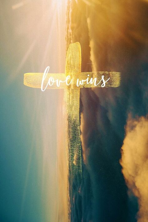 “For God so loved the world that he gave his one and only Son, that whoever believes in him shall not perish but have eternal life.” - John 3:16 Woord Van God, Ayat Alkitab, Love Wins, Gods Word, For God So Loved The World, A Cross, Spiritual Inspiration, Bible Verses Quotes, Jesus Loves