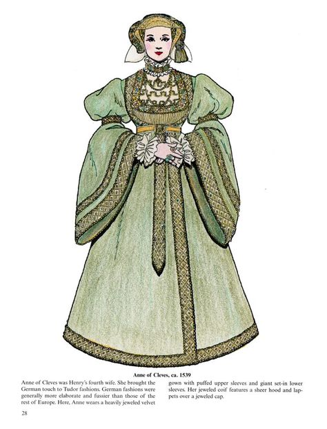 Tudor Fashion Women, Historical Fashion Medieval, 1500s Fashion, Elizabethan Fashion, Tom Tierney, Tudor Dress, Tudor Fashion, Elizabethan Era, Fashion Decades