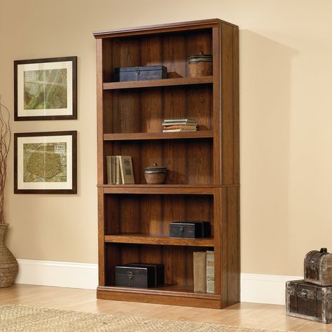 Free 2-day shipping. Buy Sauder Select 5-Shelf Bookcase, Washington Cherry Finish at Walmart.com Sauder Bookcase, Cherry Bookcase, Nantucket Home, Window Air Conditioners, Best Home Office, 5 Shelf Bookcase, Etagere Bookcase, Large Shelves, Shelf Bookcase