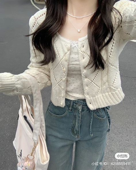 대학생 스타일, Outfit Korean Style, Stil Inspiration, Really Cute Outfits, Girly Fashion, Everyday Items, Girly Outfits, Korean Outfits, Casual Style Outfits