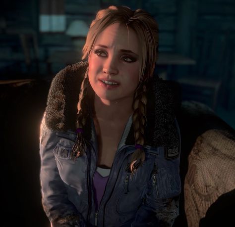 Jessica Riley Until Dawn Aesthetic, Jess Until Dawn Icon, Jessica Until Dawn Icon, Jess Until Dawn, Until Dawn Icons, Jessica Riley Until Dawn, Until Dawn Pfp, Jessica Until Dawn, Journaling Photos