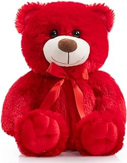 https://amzn.to/3SaIQ2E Red Teddy Bear, Big Teddy Bear, Giant Teddy, Wild Baby, Unique Gifts For Kids, Stuffed Bear, Congratulations Baby, Soft Teddy, Teddy Bear Stuffed Animal