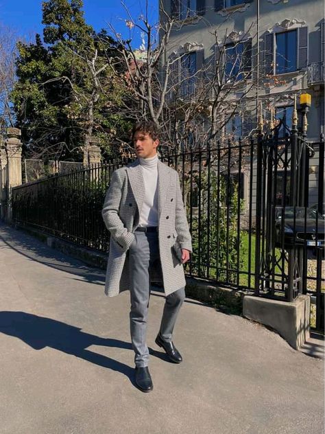 Gray is classy Grey Coat Outfit, Gray Trench Coat, Gray Outfit, Trench Coat Outfit, Grey Trench Coat, Trench Coat Men, Coat Men, Grey Outfit, Grey Coat