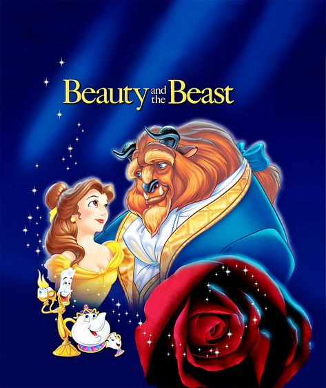 My sis fave movie :) The Beast Movie, Beauty And The Beast Movie, The Beauty And The Beast, Walt Disney Characters, Belle And Beast, Angela Lansbury, Disney Posters, Belle Disney, Kids' Movies