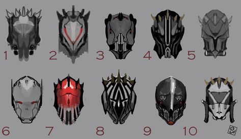 Sith Mask Concept, Zabrak Sith, Sith Mask, Sith Armor, Anbu Mask, Sith Order, Hollow Mask, Star Wars Masks, Custom Mask