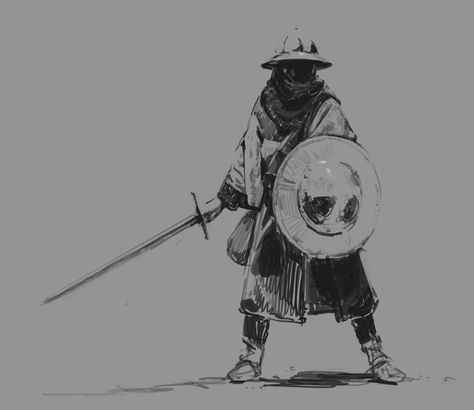 ArtStation - Sketches, Sigurd Fernstrom Savage Lands, Person Sketch, Medieval Warfare, Feminism Art, Arm Art, Historical Armor, 다크 판타지, Knight Art, Medieval Period