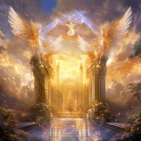 Digital Download Image of Heavens Gate Printable Image - Etsy Australia Images Of Heaven, Gate Images, Heavens Gate, Heaven Images, Heaven's Gate, Heaven Art, Beautiful Angels Pictures, Christian Images, Prophetic Art