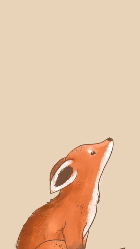 Fox Iphone Wallpaper, Fox Background, Fall Wonderland, Aesthetic Lock Screen, Autumn Phone Wallpaper, Wallpaper Autumn, Fox Artwork, Fall Drawings, Fall Wallpapers