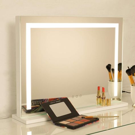 Vanity Mirror With Lights, Shaving Mirror, Desk Mirror, Makeup Vanity Mirror, Lighted Vanity Mirror, Makeup Mirror With Lights, Mirror Interior, Led Light Strips, Mirrors Wayfair