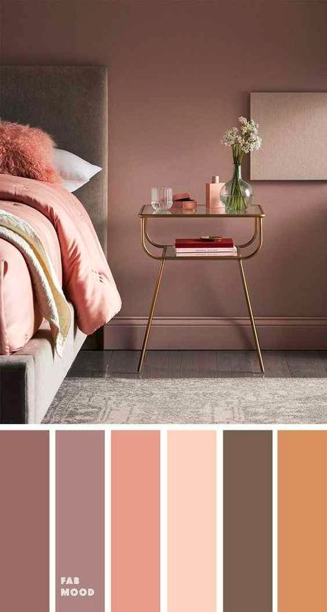 A Comprehensive Guide to Various Asian Paints Colour for Bedroom Color Scheme For Bedroom, Bedroom Mauve, Mauve Bedroom, Colors For Bedroom, Calming Bedroom Colors, Colorful Bedroom Design, Modern Bedroom Colors, Dark Bedroom Furniture, Mauve Blush