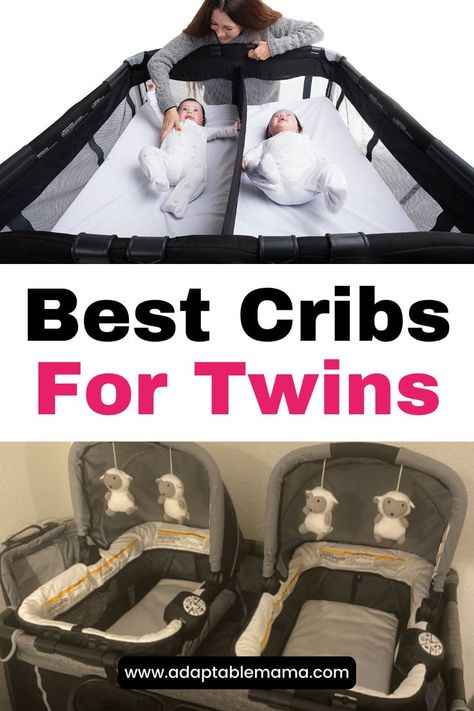 Get to know the best cribs for twins that will save you space and money!
 #newmomtips #firsttimemomtips #babysleep #cribguide #newbornessential #babyessential #babytwins Crib For Twins, Cribs For Twins, Twin Cribs, Best Crib, Newborn Essentials, Twin Babies, Baby Essentials, Baby Cribs, Baby Sleep