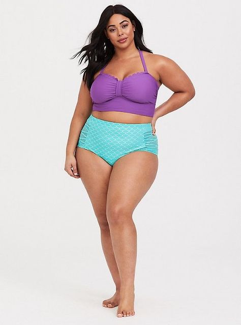 Plus Swim, The Little Mermaid Ariel, Beachy Outfits, Disney The Little Mermaid, Little Mermaid Ariel, Curvy Swimwear, Her Universe, Plus Size Swim, Trendy Swimwear