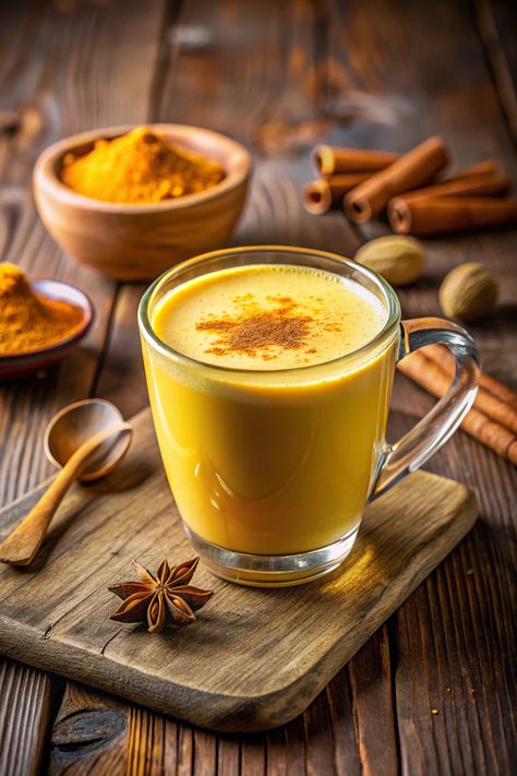 5-Minute Golden Milk: A Nourishing Turmeric Latte Recipe - Vegan Delights Turmeric Milk Latte, Vegan Golden Milk Recipe, Tumeric Milk Tea Recipes, Golden Milk Paste Recipe, Golden Tumeric Milk Recipe, Best Golden Milk Recipe, Tumeric Latte Oat Milk, Golden Turmeric Latte, How To Make Golden Milk