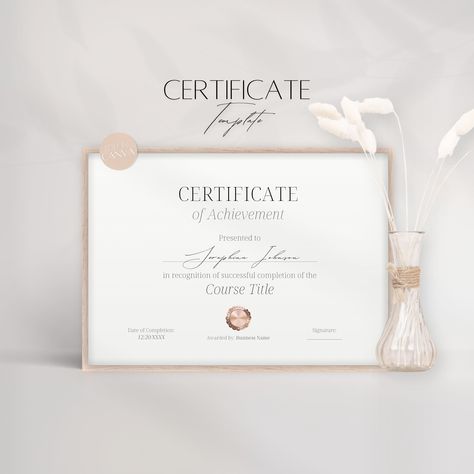 Certificate model