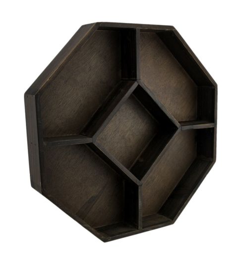 13 1/4 Inches In Diameter, 2 Inches HighCreatively Crafted of Wood in a Geometric Hexagon DesignDark Brown Hand Stained Finish Allows the Natural Woodgrain to Show Through and Offers an Elegant Backdrop For Your CrystalsBeautifully Display Your Stones and Crystals or Favorite Knick-KnacksMakes A Wonderful GiftBeautifully display your crystals, stones or decorative knick-knacks on this stylish tray that's inspired by nature and the Earth from whence they came. The geometric hexagon design and dee Crystal Display Shelf, Crystal Display, Brown Hand, Hexagon Design, Crystals Stones, Display Shelf, Deep Brown, Amazon Com, Inspired By Nature