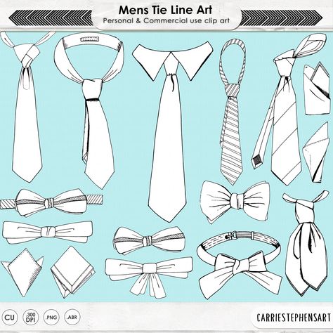 Bowtie Drawing Reference, Fathers Day Clipart, Dna Artwork, Tie Drawing, Pencil Sketches Easy, Line Art Digital, Fashion Illustrations Techniques, Man Sketch, Illustration Techniques