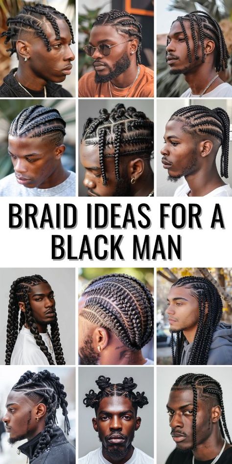 Soo Stunning Afro Hair Ideas for Women Male Plats Styles For Men, Male Hair Braids For Men, Cornrows With Short Hair, Box Braids Extensions Men, Man Braids Black Men Short Hair, Black Men’s Hair Braids, Men Hair Braids Style, Male Box Braids Hairstyles, Men’s Short Loc Styles