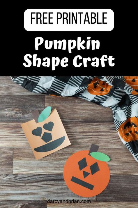 "Are you in search of fun and easy Thanksgiving crafts for kids to keep them entertained? Then you’ll love our Shape Pumpkin Craft! It is the perfect activity that not only sparks creativity but also promotes learning.  This engaging craft allows children to explore the world of simple geometry while improving their fine motor skills.  With our free printable craft template, kids can have a blast creating unique pumpkin faces with a variety of shapes. Get ready for a delightful crafting that Easy Thanksgiving Crafts For Kids, Easter Religious Crafts, Fall Paper Crafts, Easter Paper Crafts, Recycled Paper Crafts, Easy Thanksgiving Crafts, Halloween Decorations For Kids, Pumpkin Craft, Free Printable Crafts